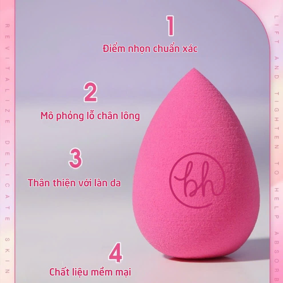Mút Trang Điểm BH Cosmetics Miracle Complexion Sponge Size S BHM006